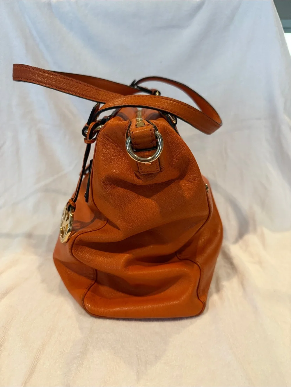 Michael Kors structured leather